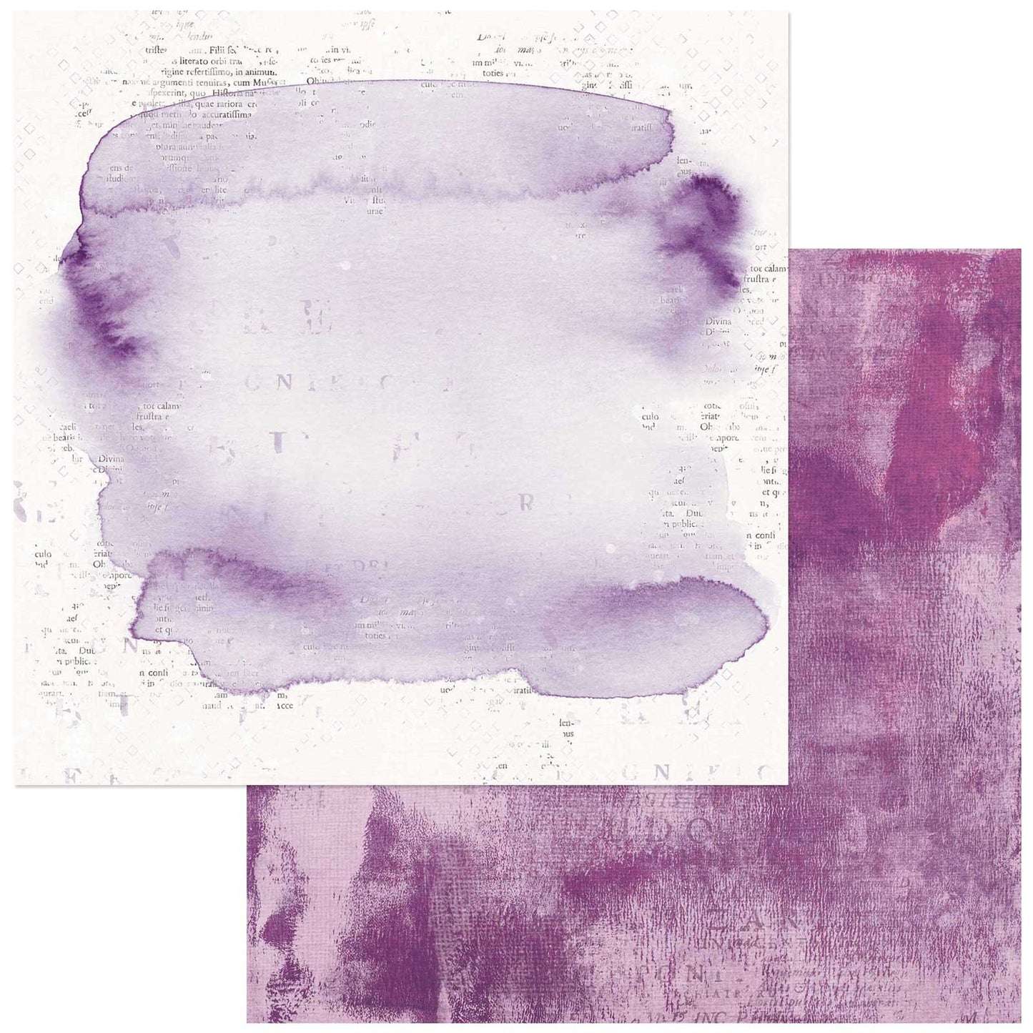 ARToptions Plum Grove Double-Sided Cardstock 12"X12"-Flight Of Fancies