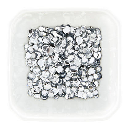 Spellbinders Smooth Disc Sequins-Silver