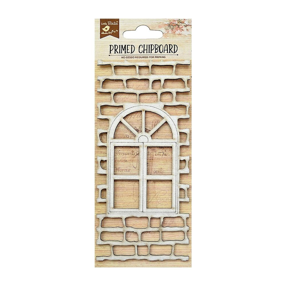 Little Birdie Laser Cut Primed Chipboard 1/Pkg-Select Style