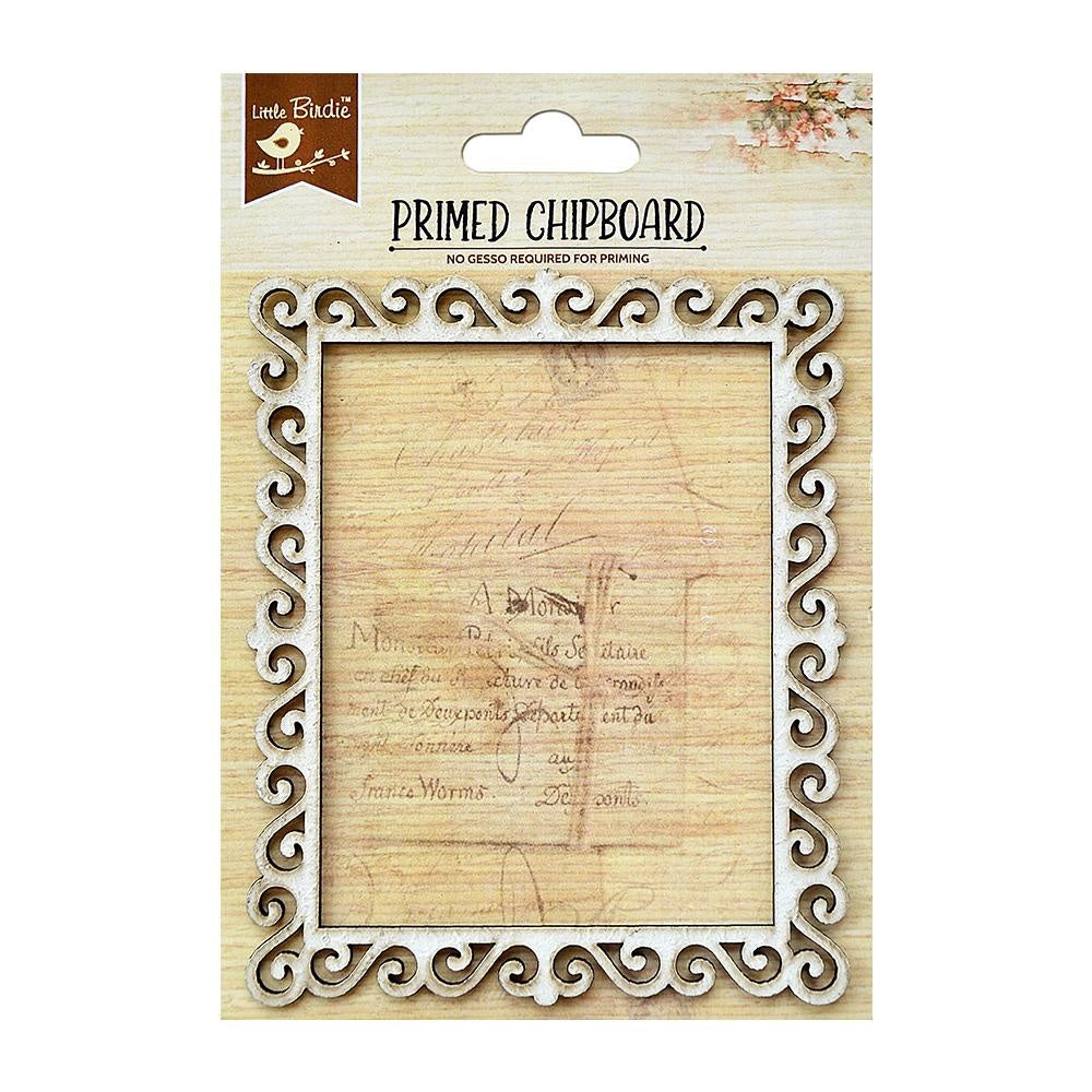 Little Birdie Laser Cut Primed Chipboard 1/Pkg-Select Style