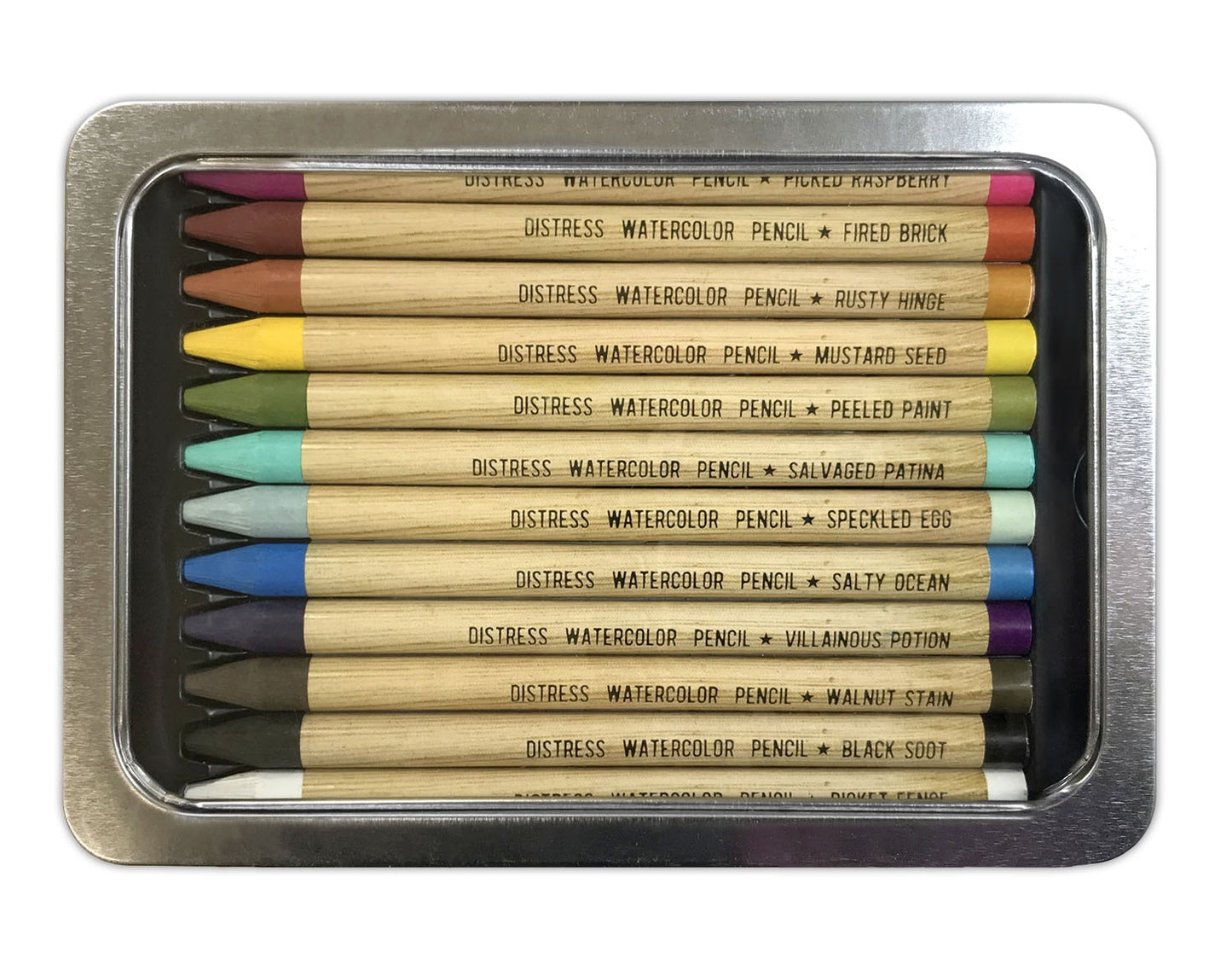 Tim Holtz Distress Watercolor Pencils 12/Pkg-Set 1