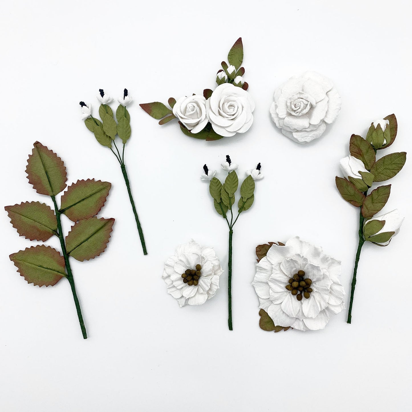 49 And Market Nature's Bounty Paper Flowers-Salt