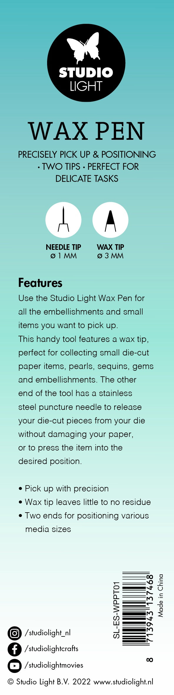 Studio Light Wax Pen Pick-Up Tool-