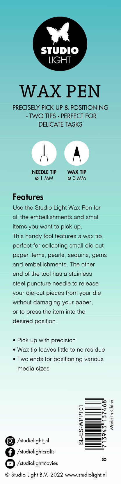 Studio Light Wax Pen Pick-Up Tool-