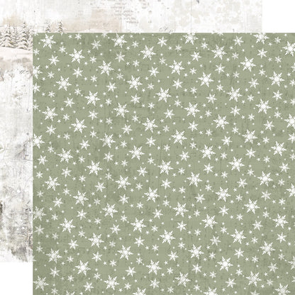 Simple Vintage Winter Woods Double-Sided Cardstock 12"X12"-Cocoa Time