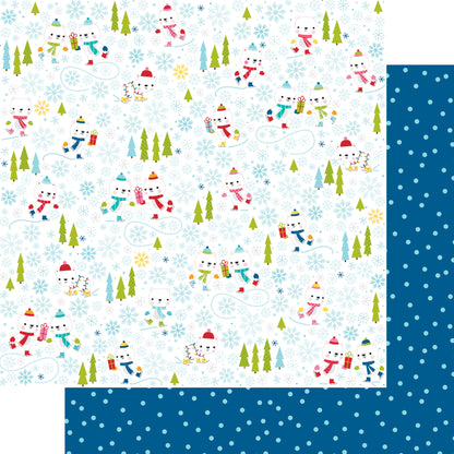 The North Pole Double-Sided Cardstock 12"X12"-Daily Details