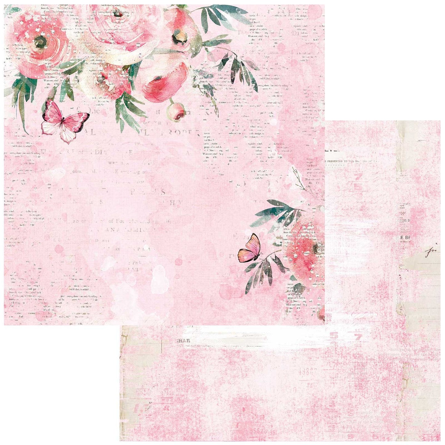 Color Swatch: Blossom Double-Sided Cardstock 12"X12"- Select Style