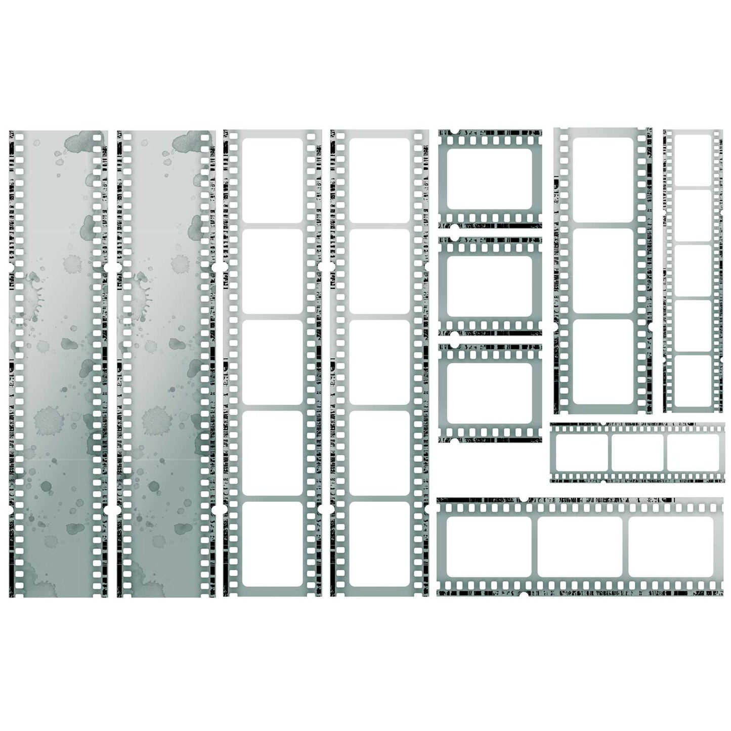 Color Swatch: Eucalyptus Acetate Filmstrips-11/Pkg