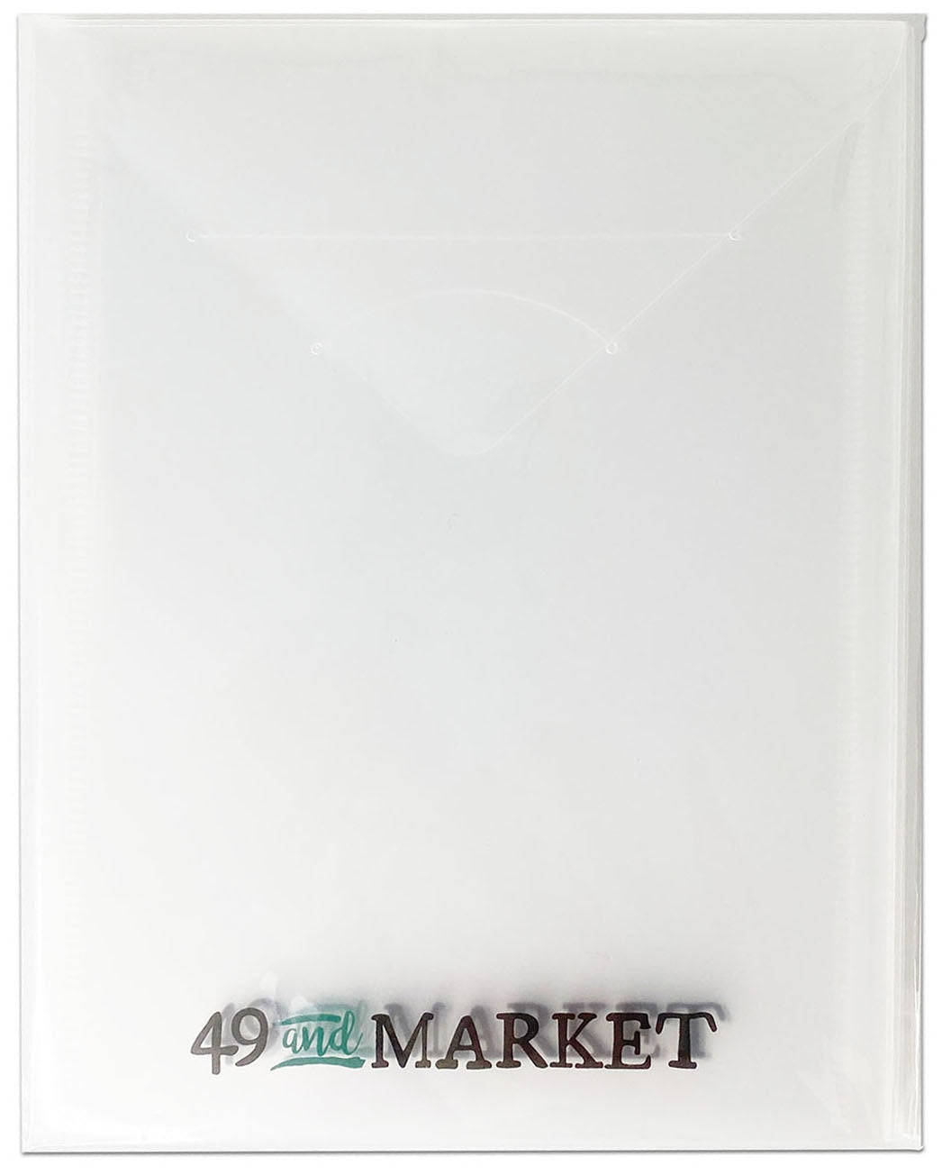 49 And Market Flat Storage Envelope 3/Pkg-6.5"X8.5"