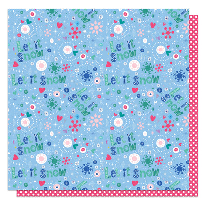 Snow Day Double-Sided Cardstock 12"X12"-Select Style