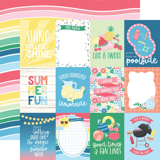 Sun Kissed Double-Sided Cardstock 12"X12"-Feeling Fruity