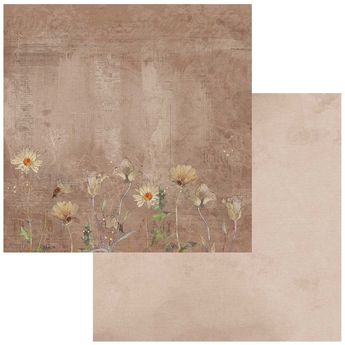 Color Swatch: Toast Double-Sided Cardstock 12"X12"- Select Style