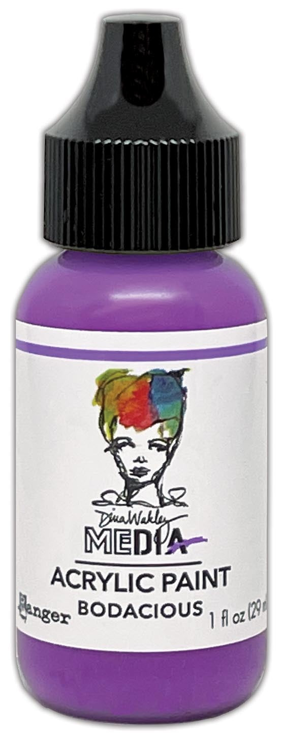 Dina Wakley Media Acrylic Paint 1oz-White