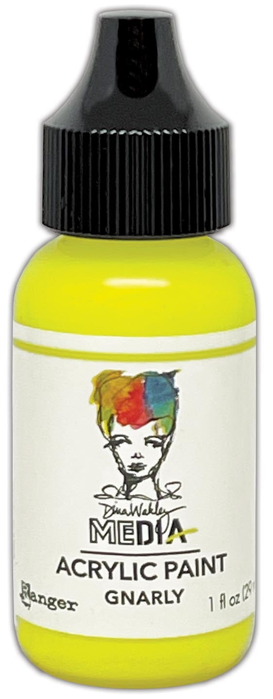 Dina Wakley Media Acrylic Paint 1oz-White