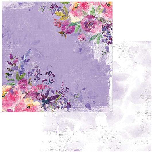 Color Swatch: Lavender Double-Sided Cardstock 12"X12"