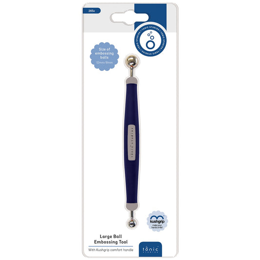 Tonic Studios Large Ball Embossing Tool-3mm/8mm