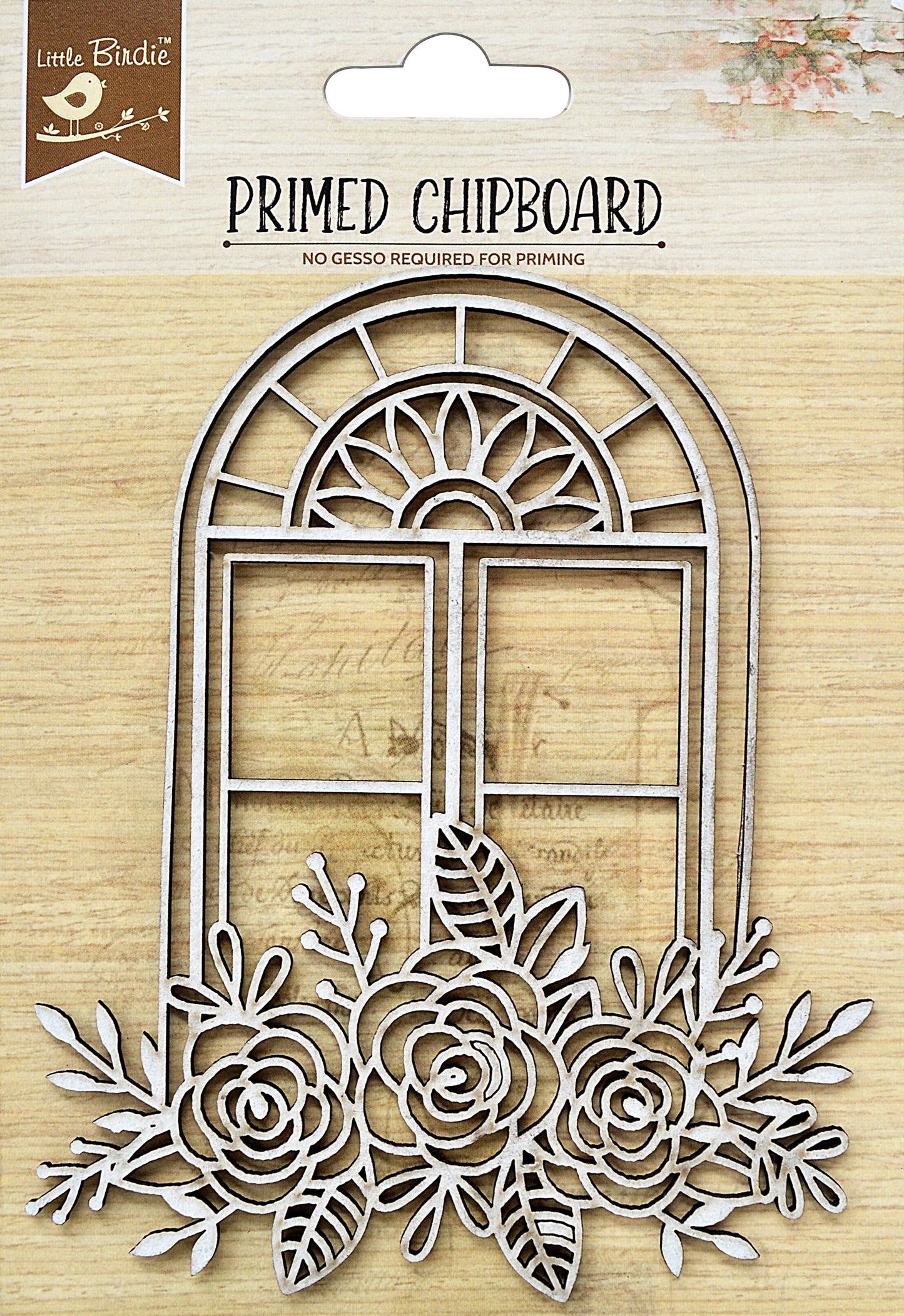 Little Birdie Laser Cut Primed Chipboard 1/Pkg-Select Style