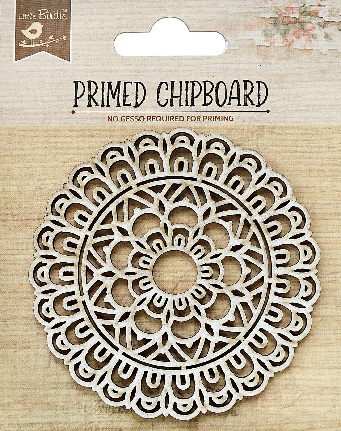 Little Birdie Laser Cut Primed Chipboard 1/Pkg-Select Style