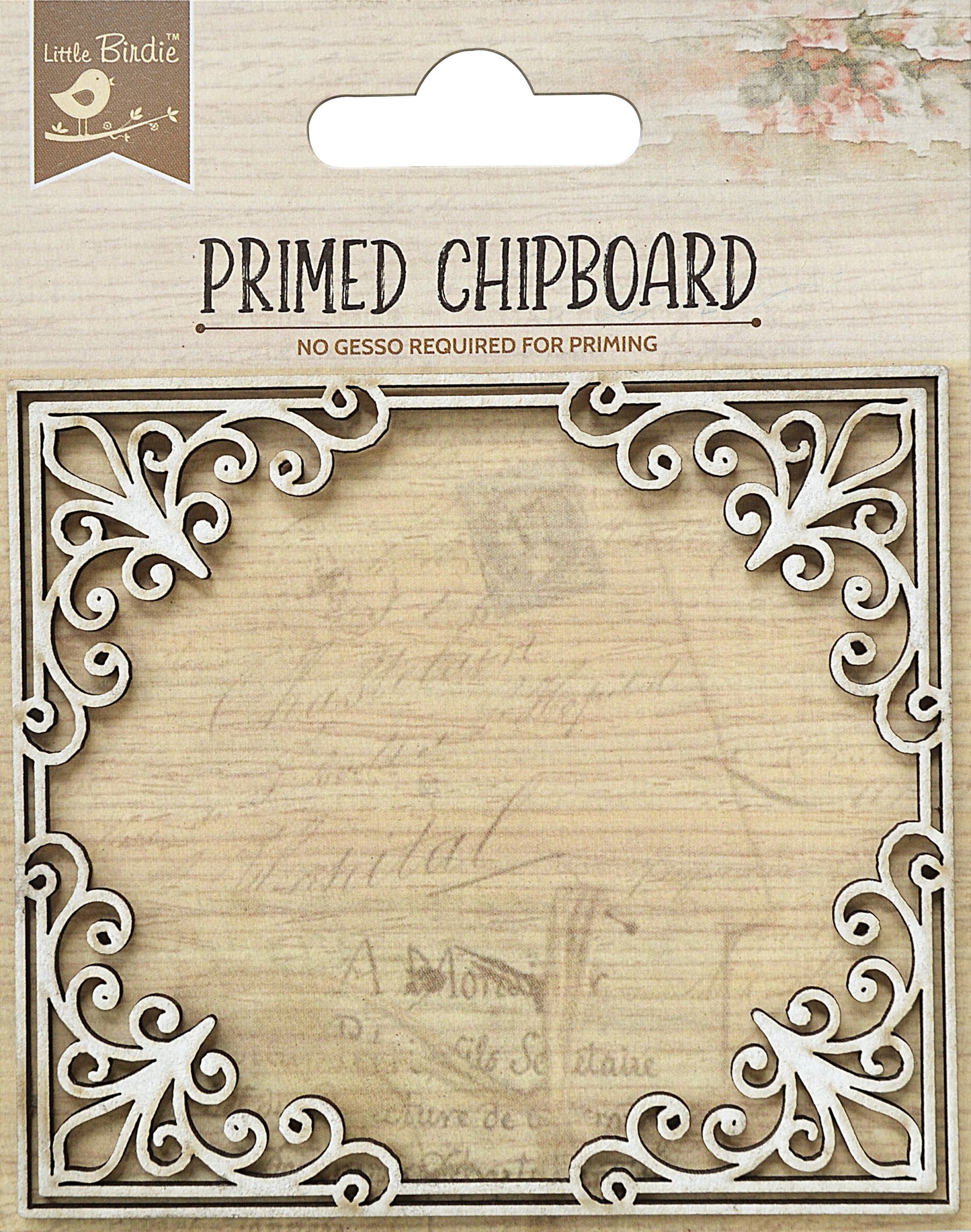 Little Birdie Laser Cut Primed Chipboard 1/Pkg-Select Style