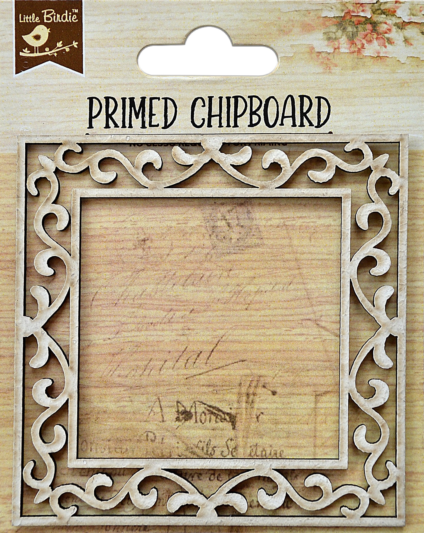 Little Birdie Laser Cut Primed Chipboard 1/Pkg-Select Style