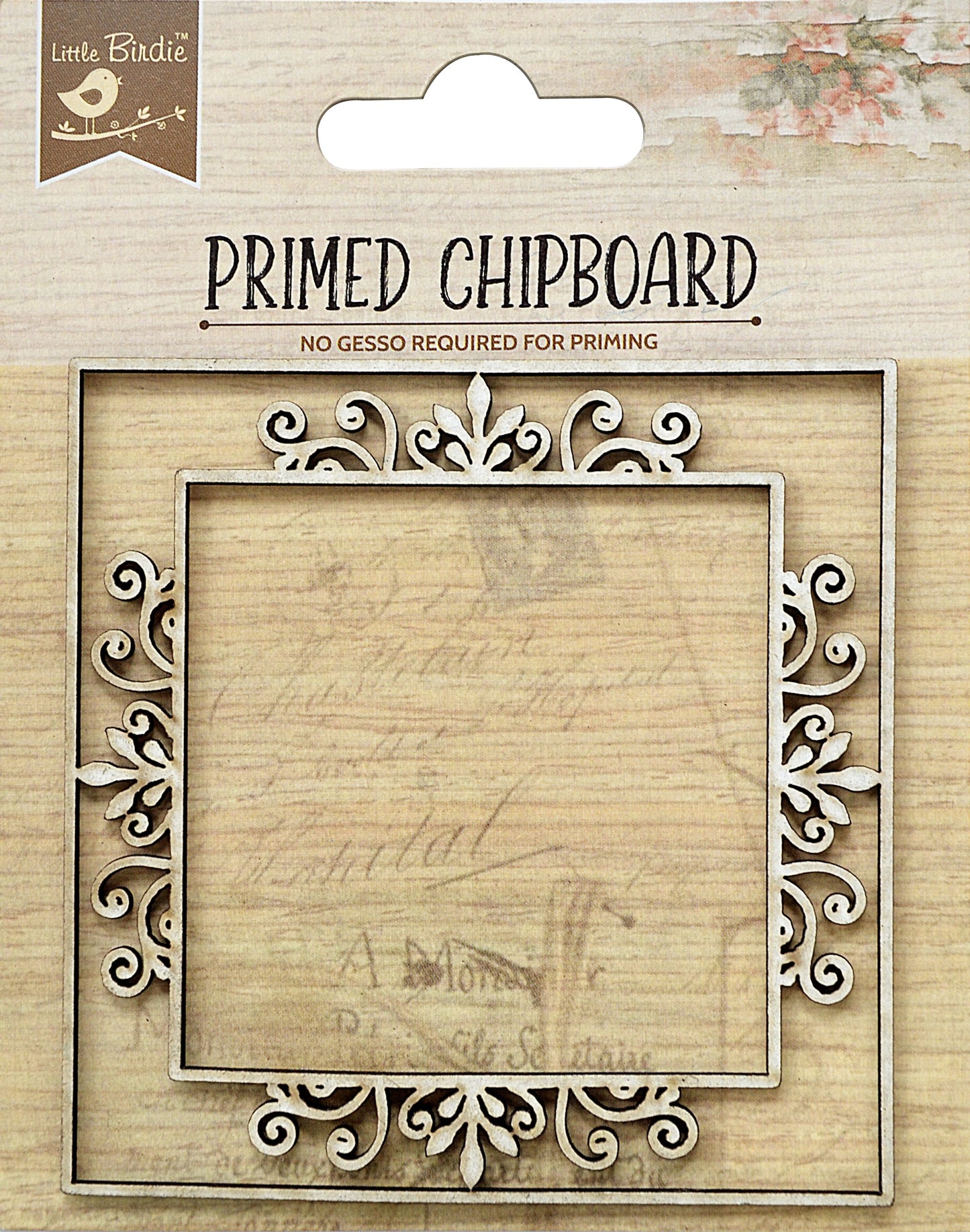 Little Birdie Laser Cut Primed Chipboard 1/Pkg-Select Style