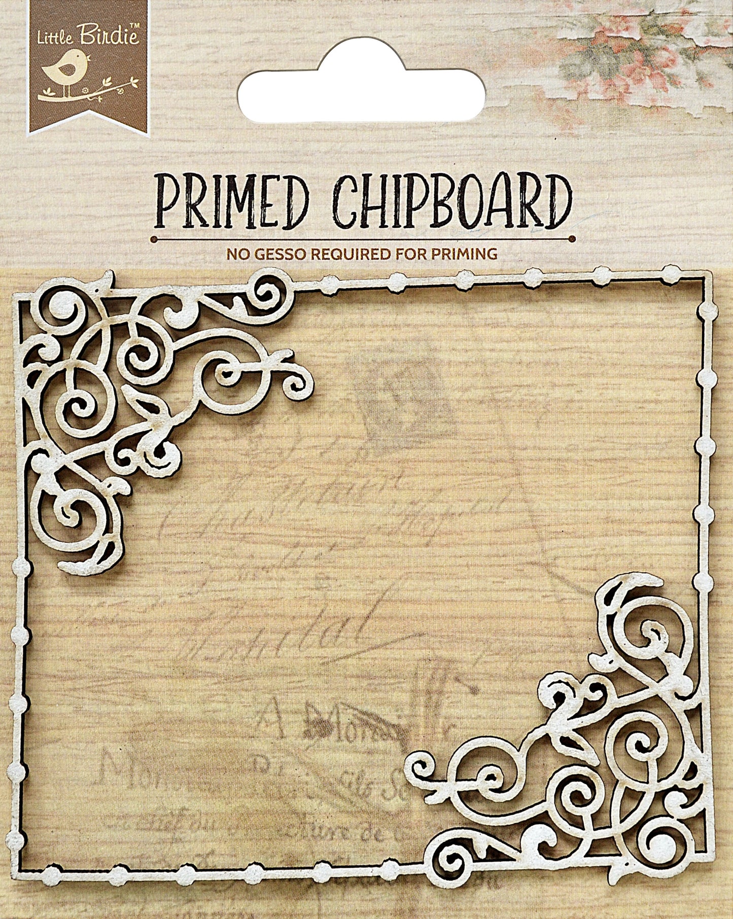 Little Birdie Laser Cut Primed Chipboard 1/Pkg-Select Style