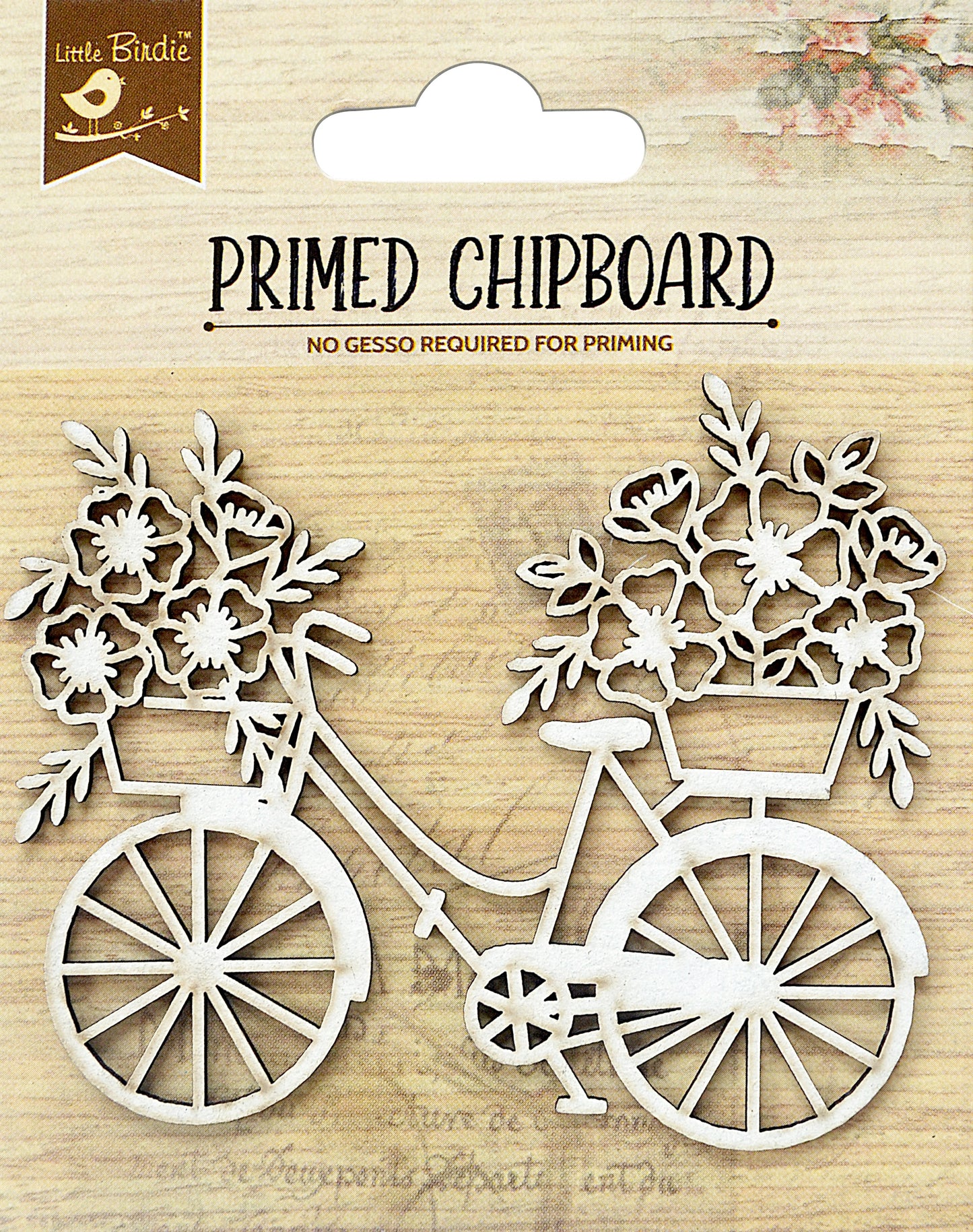 Little Birdie Laser Cut Primed Chipboard 1/Pkg-Select Style