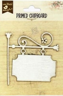 Little Birdie Laser Cut Primed Chipboard 1/Pkg-Select Style