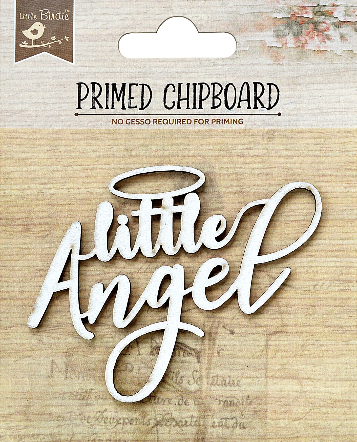 Little Birdie Laser Cut Primed Chipboard 1/Pkg-Select Style