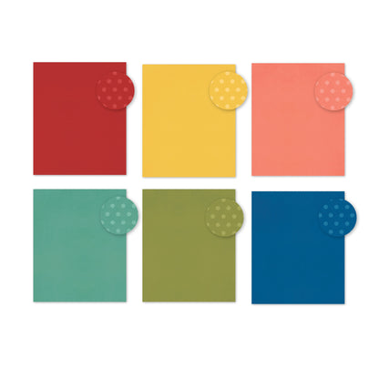 Simple Stories Double-Sided Paper Pad 6"X8" 24/Pkg-Color Vibe Bolds