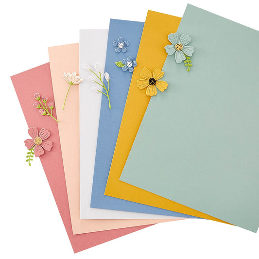 Spellbinders Color Essentials Cardstock 8.5"X11" 10/Pkg-Wildflower