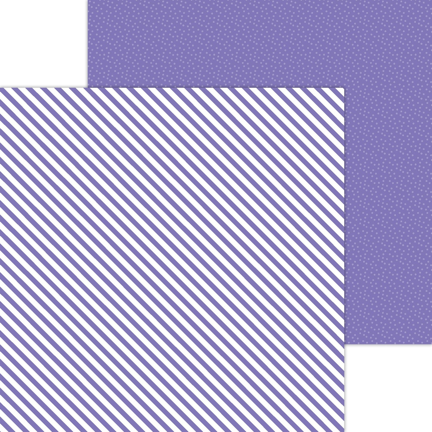 Doodlebug Petite Prints Candy Stripe/Sprinkles Cardstock 12" x 12" - Select Styel