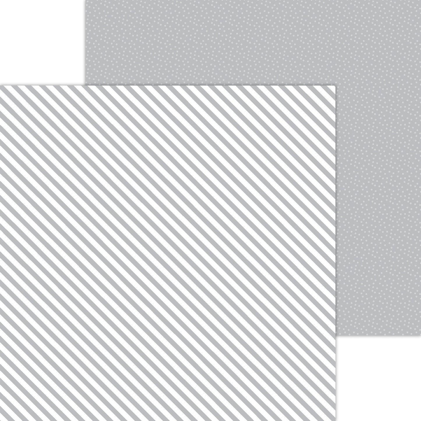 Doodlebug Petite Prints Candy Stripe/Sprinkles Cardstock 12" x 12" - Select Styel