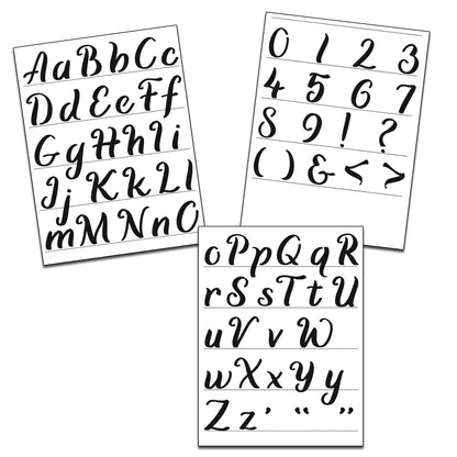 Crafter's Workshop Stencil 8.5"X11" 3/Pkg