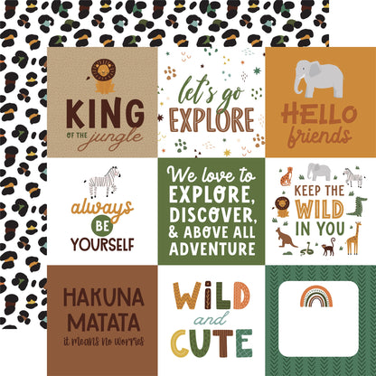 Little Explorer Double-Sided Cardstock 12"X12"-Select Style