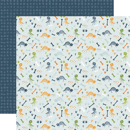 Dino-Mite Double-Sided Cardstock 12"X12"-Select Style