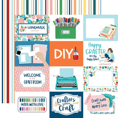 Happy Crafting Double-Sided Cardstock 12"X12"-Select Style