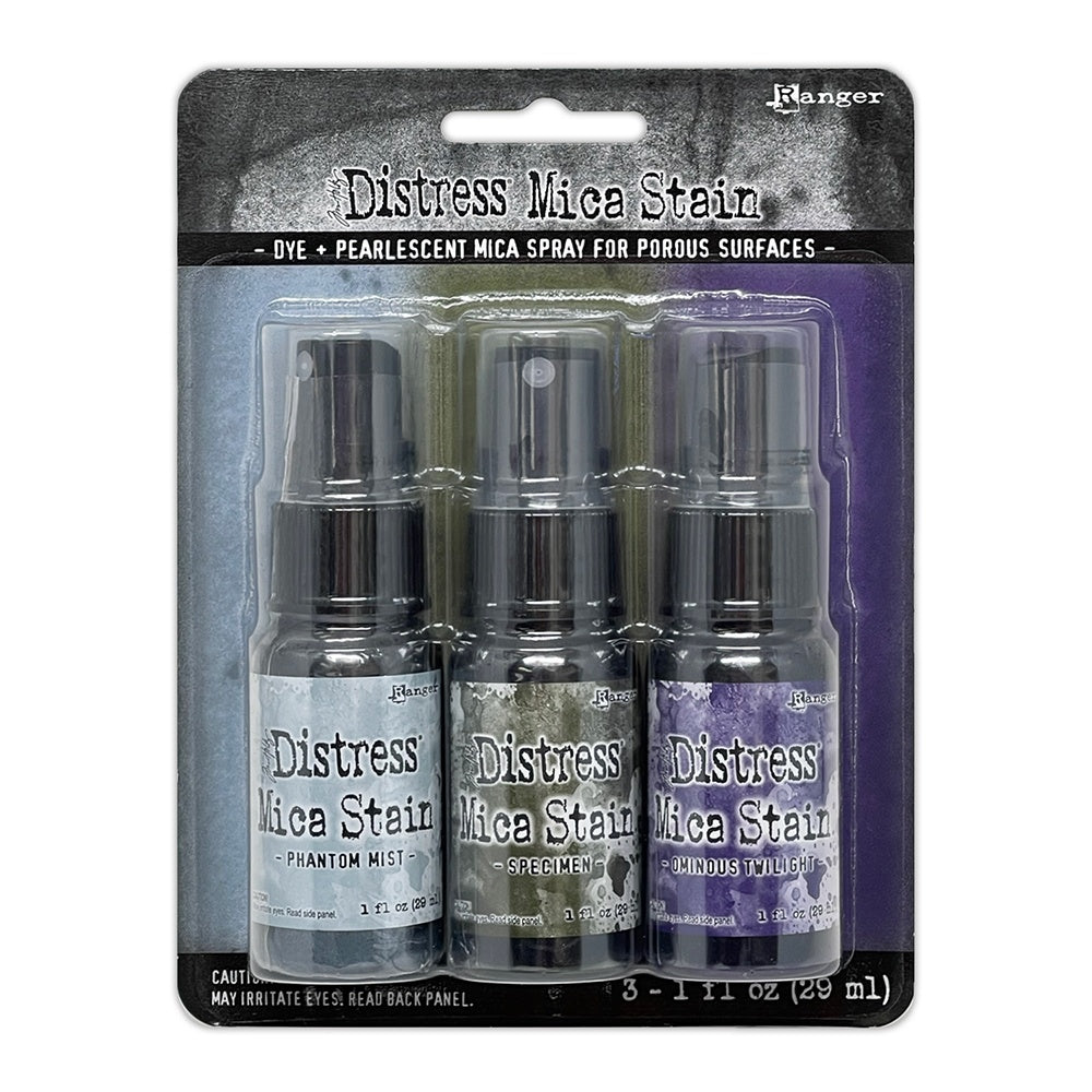 Tim Holtz Distress Mica Stain Set-Halloween Set #6