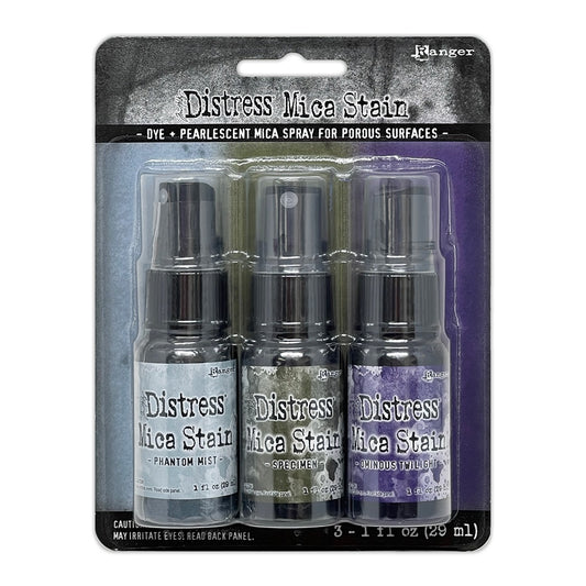 Tim Holtz Distress Mica Stain Set-Halloween Set #6