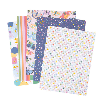 Shimelle Paper Pad 6"X8" 36/Pkg-Main Character Energy - Gold Foil