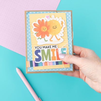 Shimelle Paper Pad 6"X8" 36/Pkg-Main Character Energy - Gold Foil