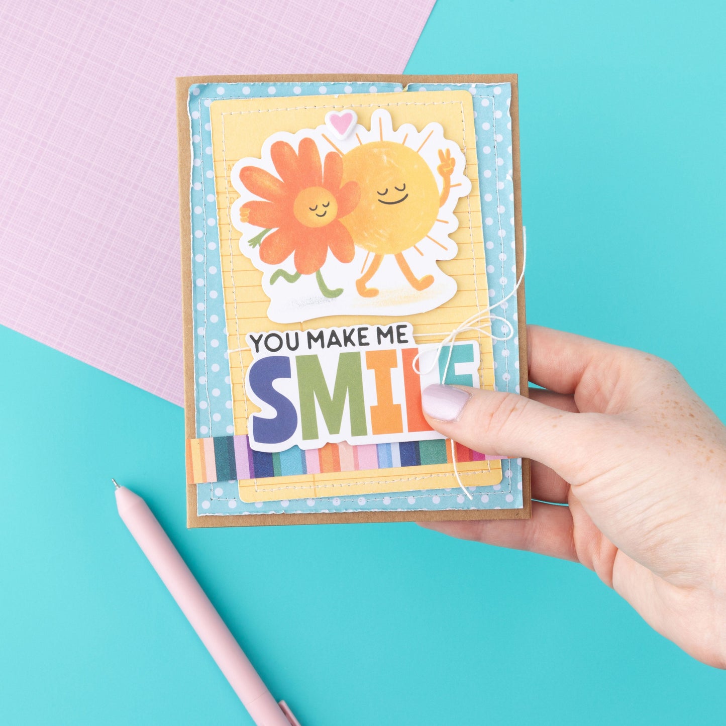 Shimelle Paper Pad 6"X8" 36/Pkg-Main Character Energy - Gold Foil