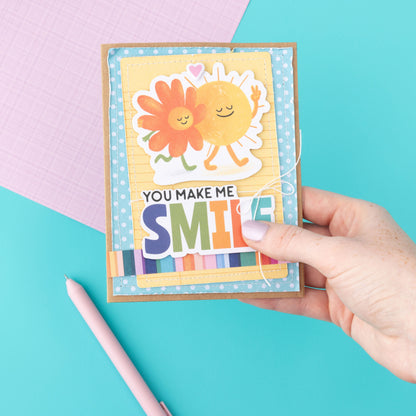 Shimelle Paper Pad 6"X8" 36/Pkg-Main Character Energy - Gold Foil