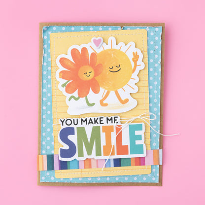 Shimelle Paper Pad 6"X8" 36/Pkg-Main Character Energy - Gold Foil