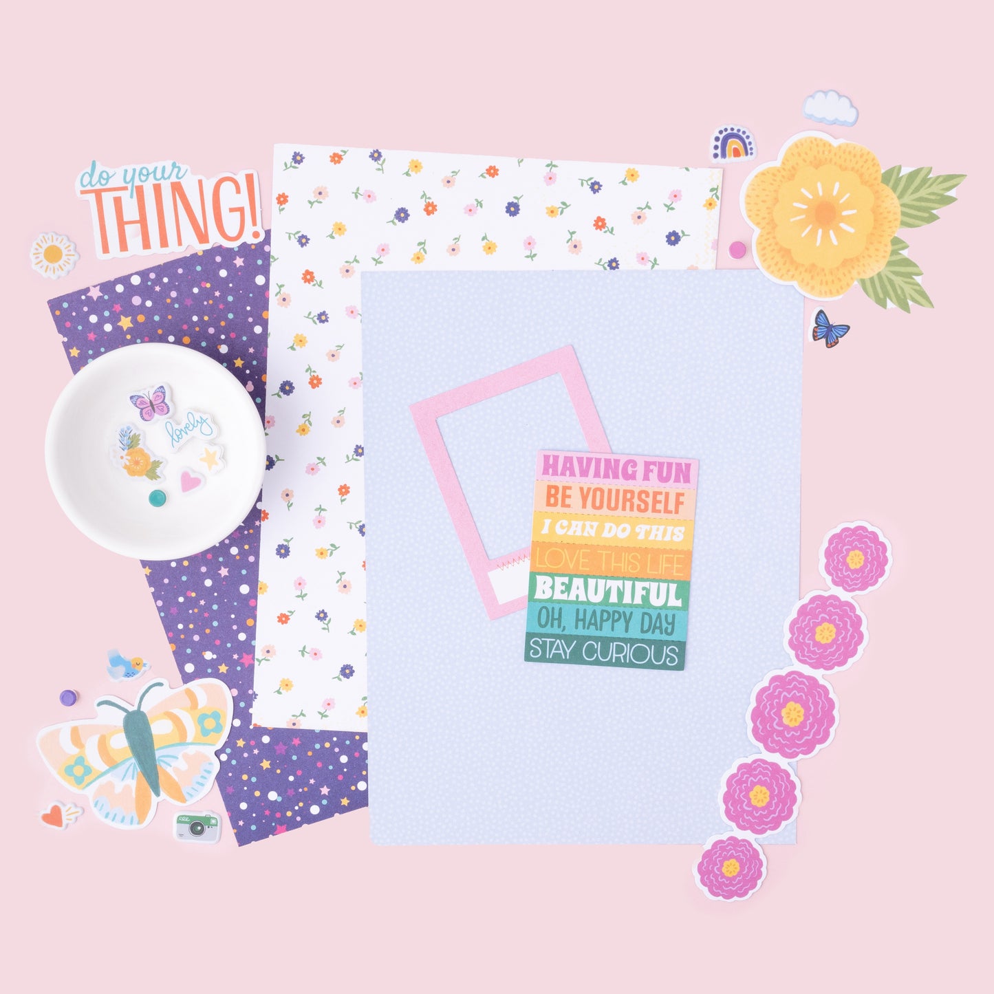 Shimelle Paper Pad 6"X8" 36/Pkg-Main Character Energy - Gold Foil