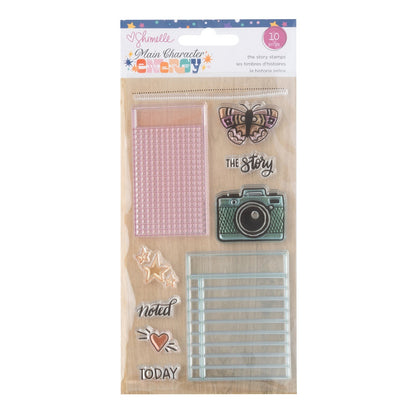 Shimelle Main Character Energy Clear Stamps-10/Pkg
