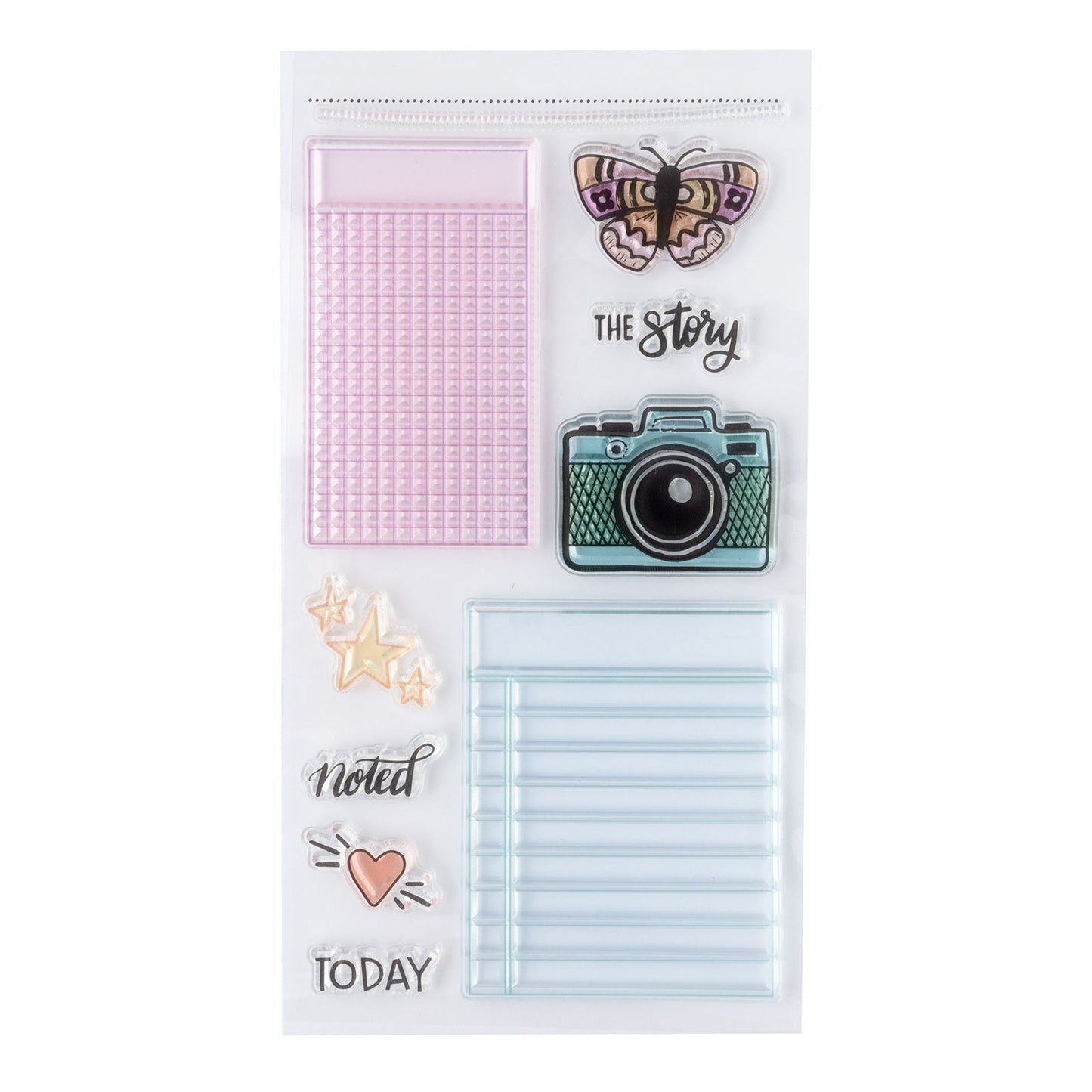 Shimelle Main Character Energy Clear Stamps-10/Pkg
