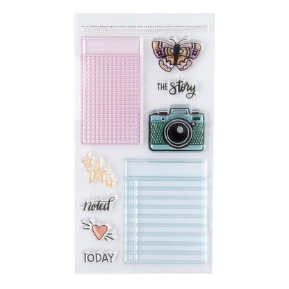 Shimelle Main Character Energy Clear Stamps-10/Pkg