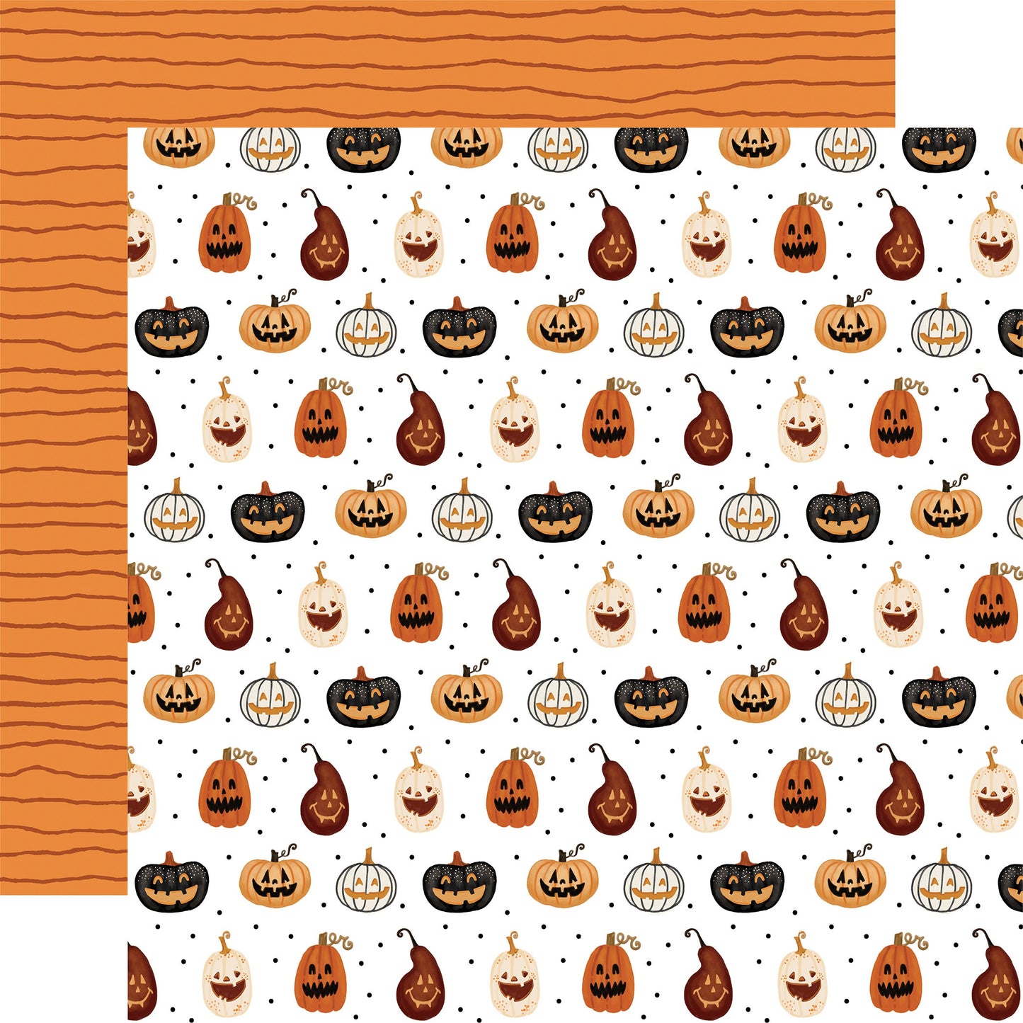 Halloween Double-Sided Cardstock 12"X12"-3"x4" Journaling Cards