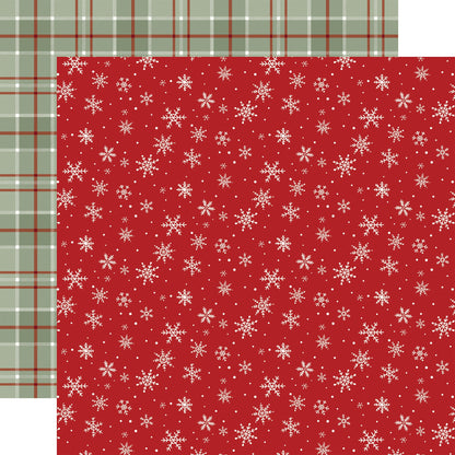 Christmas Time Double-Sided Cardstock 12"X12"-Santa Swirl